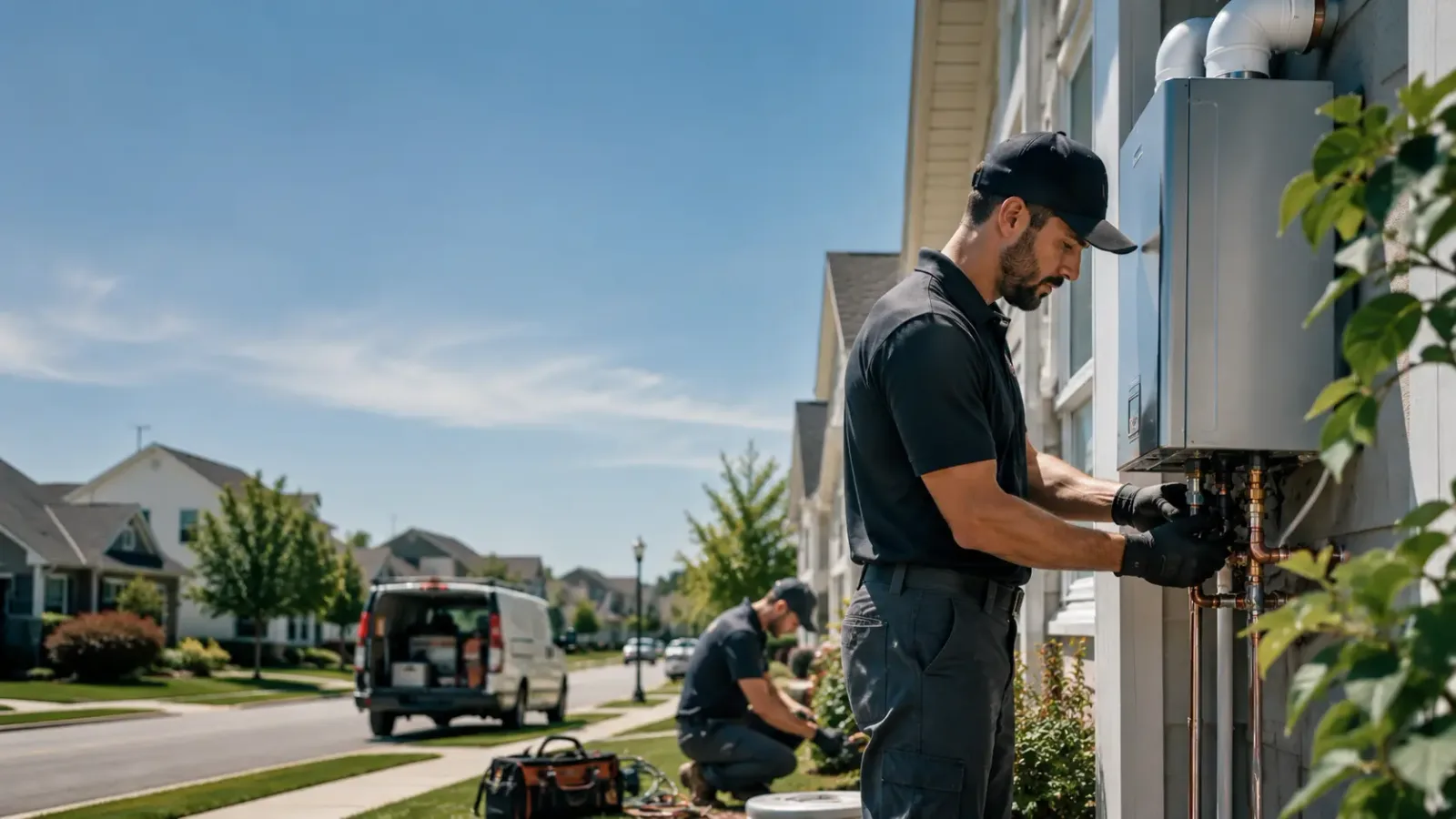 Tankless Water Heater Installation in Cresson, TX